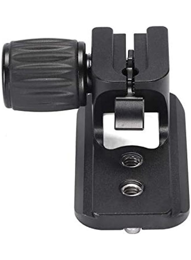 Leofoto Lens Foot Compatible With Nikon Lens Arca/RRS Lever Clamp Black - Image 2
