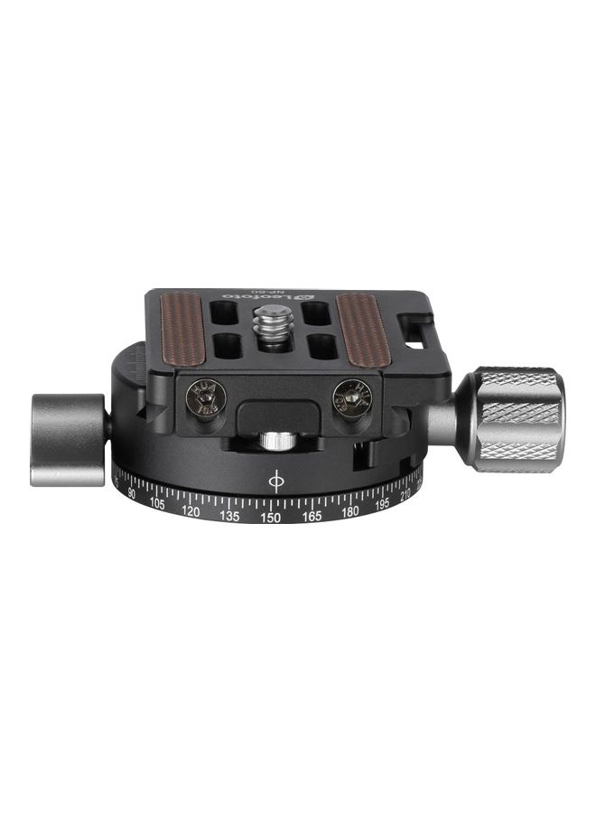 Leofoto Panning Clamp Release Plate NP-60 Black - Image 1