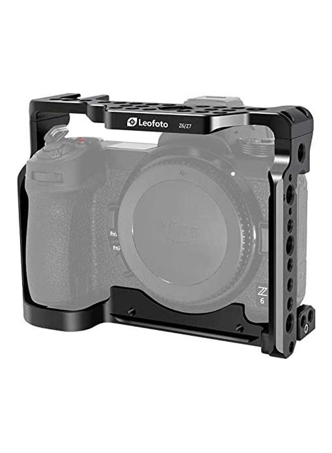 Leofoto Camera Cage Dedicated For Nikon Z6 Z7 Black  - Image 1