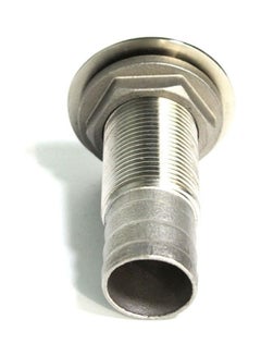 Generic Stainless Steel Drain Pipe Tube Marine Drain Joint Fitting For Boat Yacht Silver 15x4x10cm  - Image 2