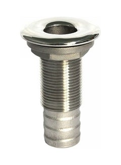 Generic Stainless Steel Drain Pipe Tube Marine Drain Joint Fitting For Boat Yacht Silver 15x4x10cm  - Image 1