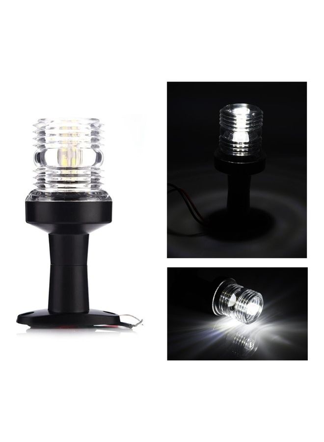 مصباح بإضاءة LED مزوّد بقاعدة على شكل مرساة أبيض  - Image 1