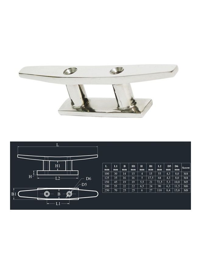 Generic Stainless Steel Siamese Mooring Bollard For Marine Boat Yacht  - Image 5