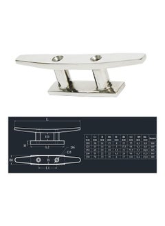 Generic Stainless Steel Siamese Mooring Bollard For Marine Boat Yacht 27x6x5cm  - Image 5