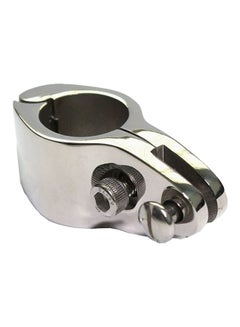 Generic Pipe Clamp With Bolt Stainless Steel Yacht Safety 15x6x10cm  - Image 1