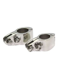 Generic Pipe Clamp With Bolt Stainless Steel Yacht Safety 15x6x10cm  - Image 2