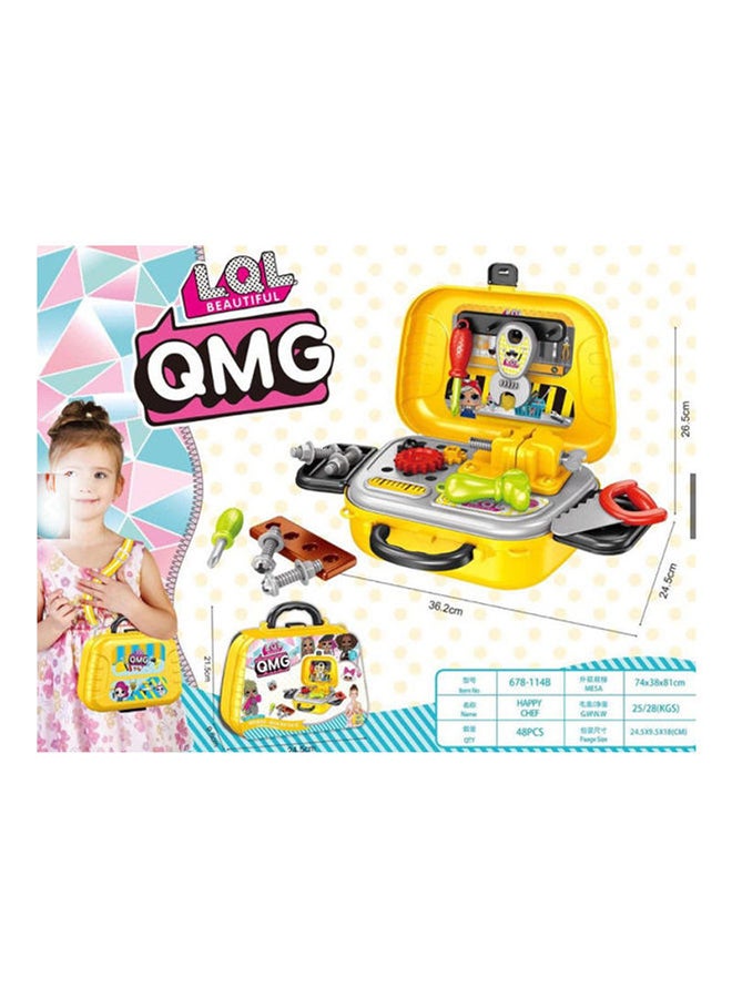 Kids Craftman Crossbody Bag Tools Set 17.5cm  - Image 2