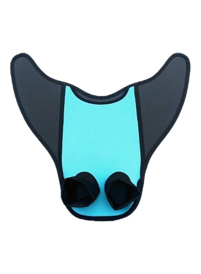 Generic 2-Piece Fish Tail Shaped Silicone Hand Diving Fins - Image 1