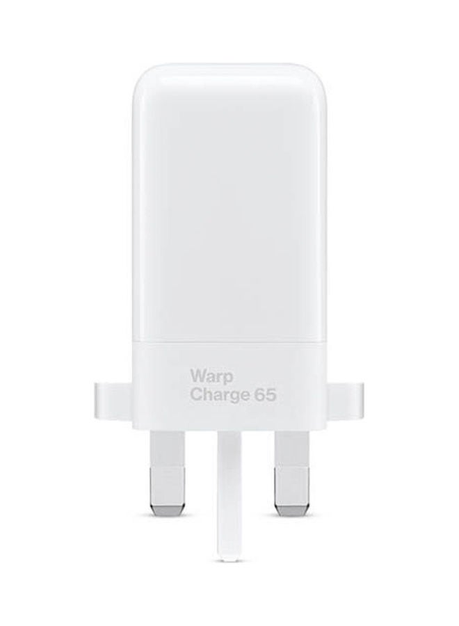 OnePlus Warp Charge Adapter Port Type USB-C White - Image 2