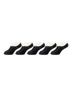 SAM SOCKS No Show Nets Socks Black 