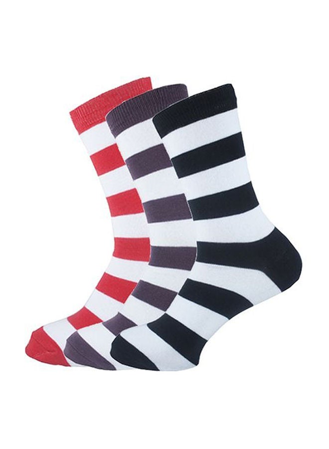 SAM SOCKS - Classic Stripped Socks Multicolour - Image 1