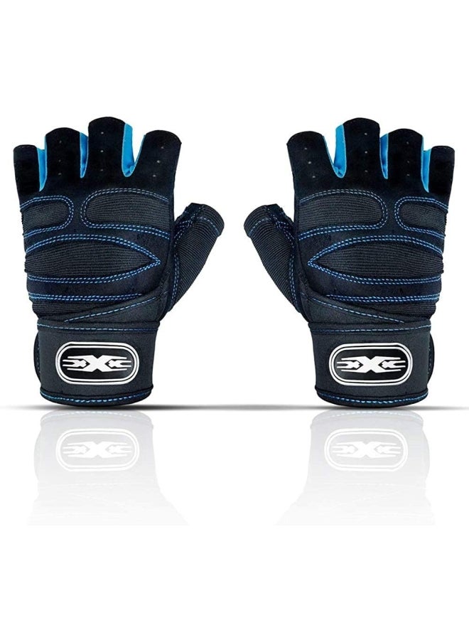 XiuWoo Anti-Slip Weight Lifting Gym Gloves For Workout One Size centimeter  - Image 1