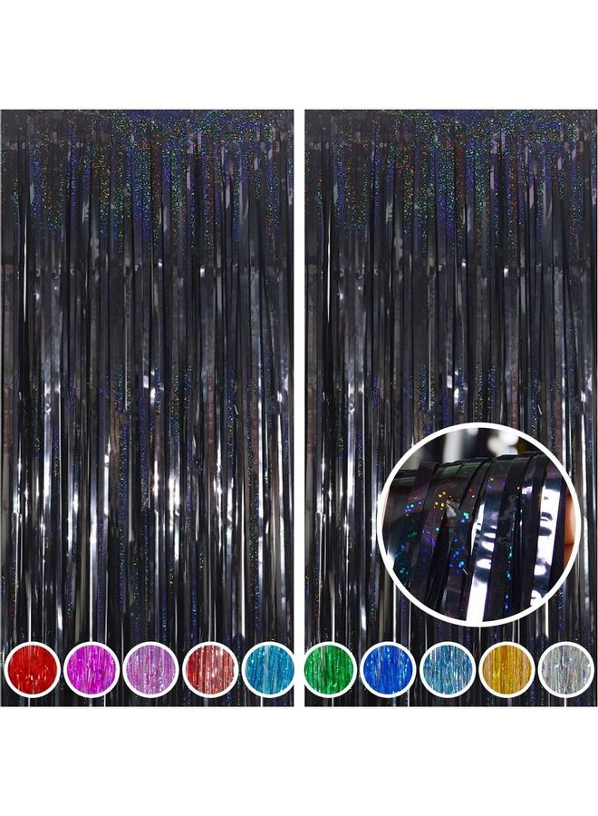 MissTiara Pack Of 2 Foil Curtain  - Image 1