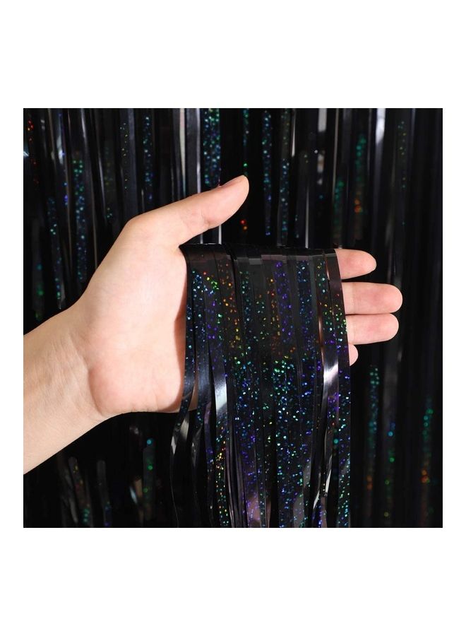 MissTiara Pack Of 2 Foil Curtain  - Image 2
