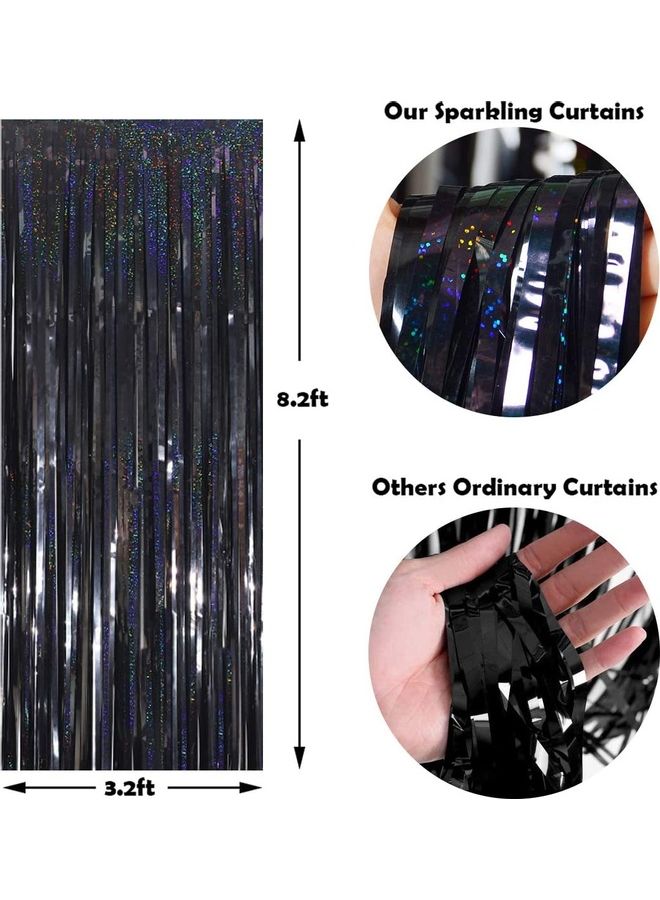 MissTiara Pack Of 2 Foil Curtain  - Image 4