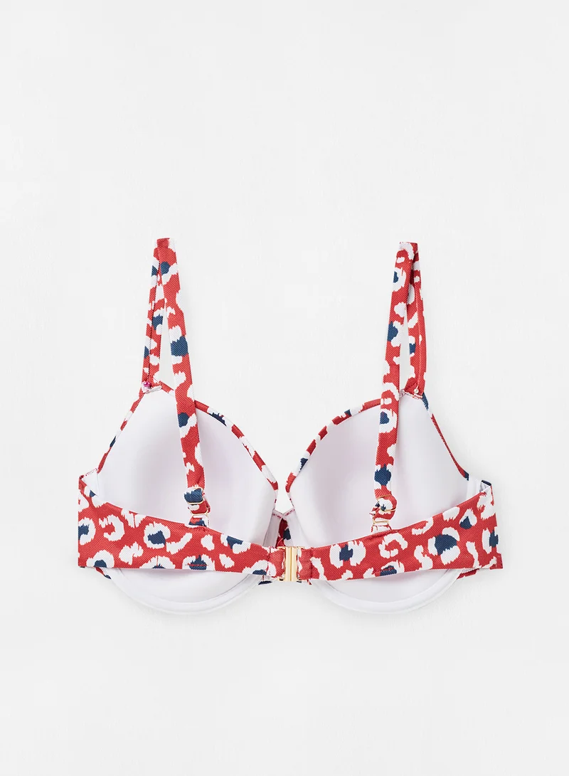 BLU4U Printed Padded Bra