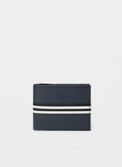 Austin Reed Coin Wallet Navy With Blak White Strip  - Image 3