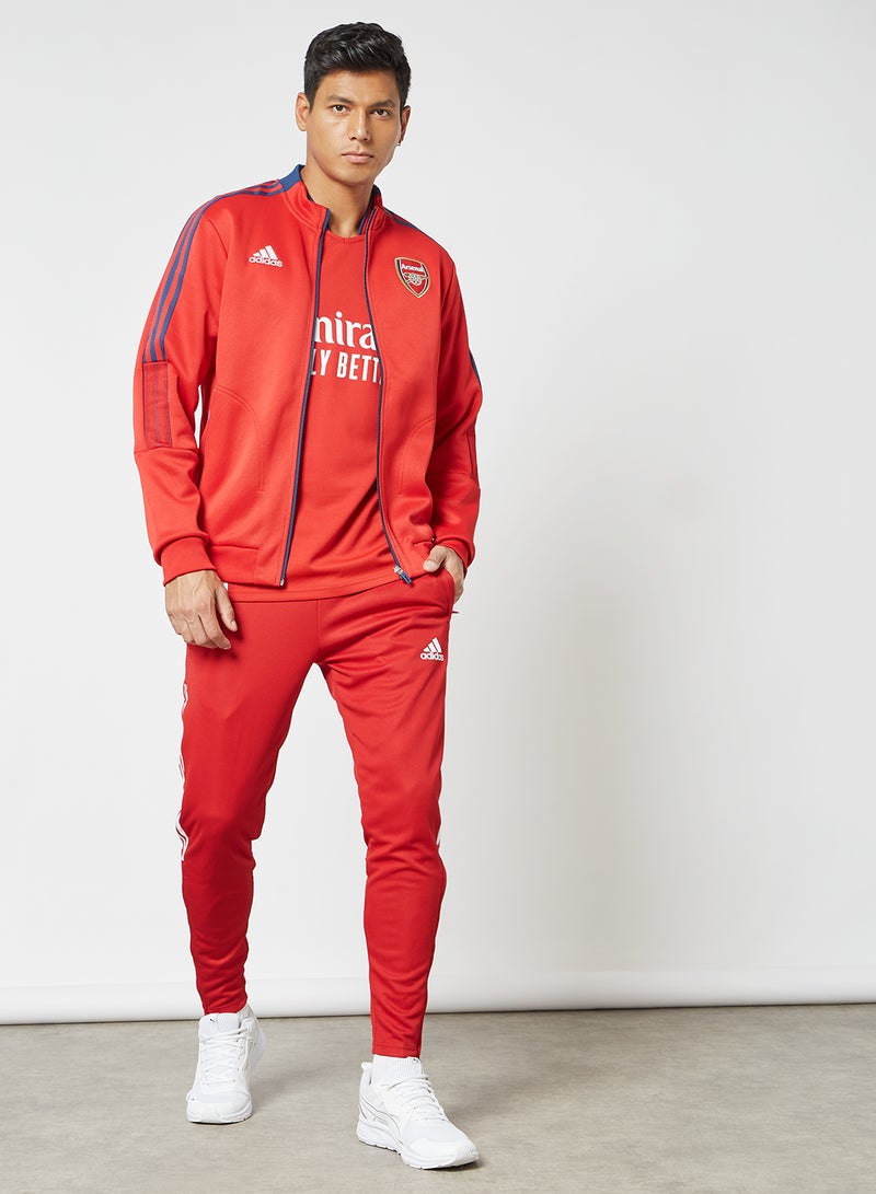 Adidas - Arsenal Football Club Tiro Anthem Jacket Red - Image 1