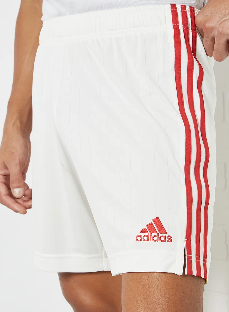 Adidas Manchester United Football Club 2021/22 Home Shorts White