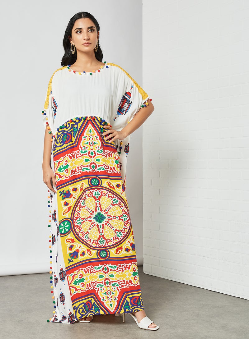 Bousni - Classic Modest Jalabiya Multicolour - Image 1