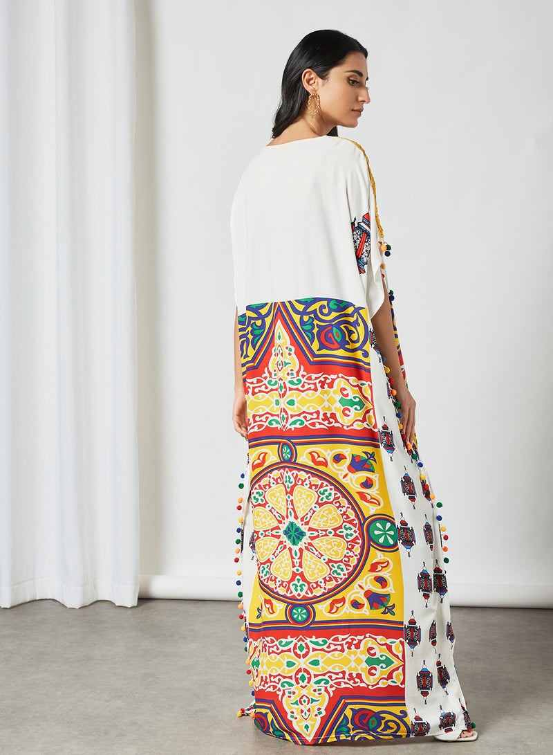 Bousni - Classic Modest Jalabiya Multicolour - Image 1