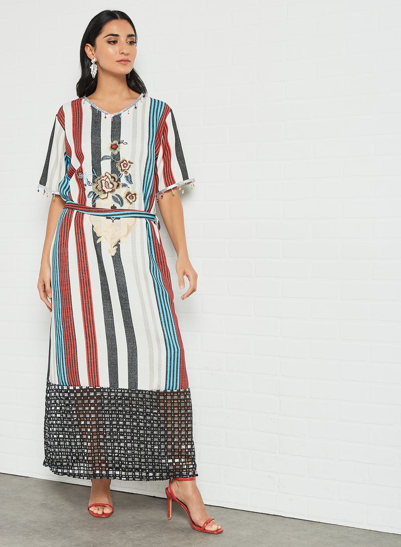 Bousni - Classic Modest Jalabiya Multicolour - Image 1