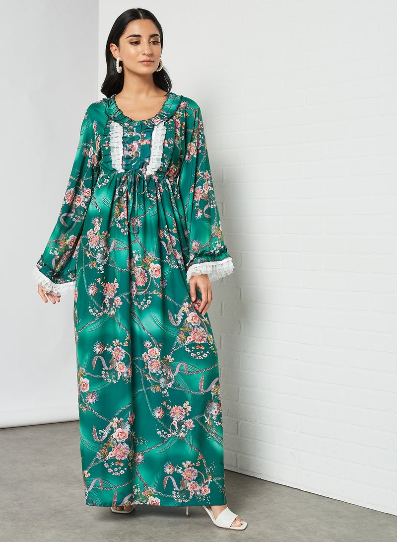 Bousni - Classic Modest Jalabiya Multicolour - Image 1