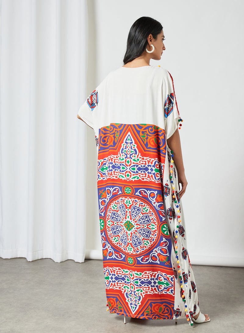 Bousni - Classic Modest Jalabiya Multicolour - Image 1