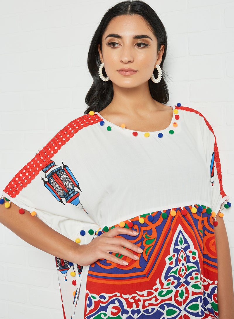 Bousni - Classic Modest Jalabiya Multicolour - Image 1