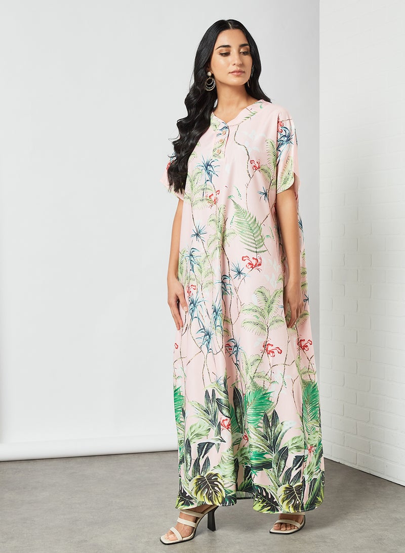 Bousni - Classic Modest Jalabiya Multicolour - Image 1