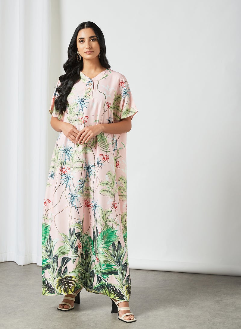 Bousni - Classic Modest Jalabiya Multicolour - Image 1