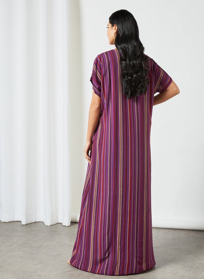 Bousni - Classic Modest Jalabiya Multicolour - Image 1