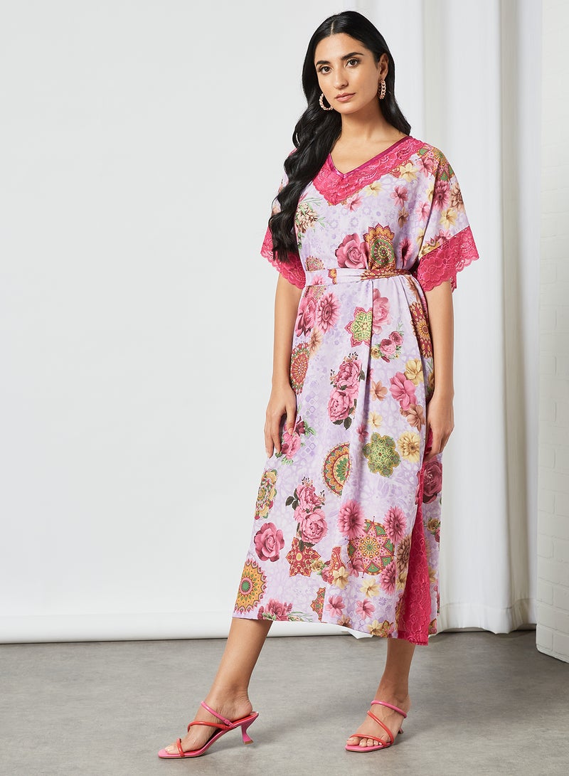 Bousni - Classic Modest Jalabiya Multicolour - Image 1