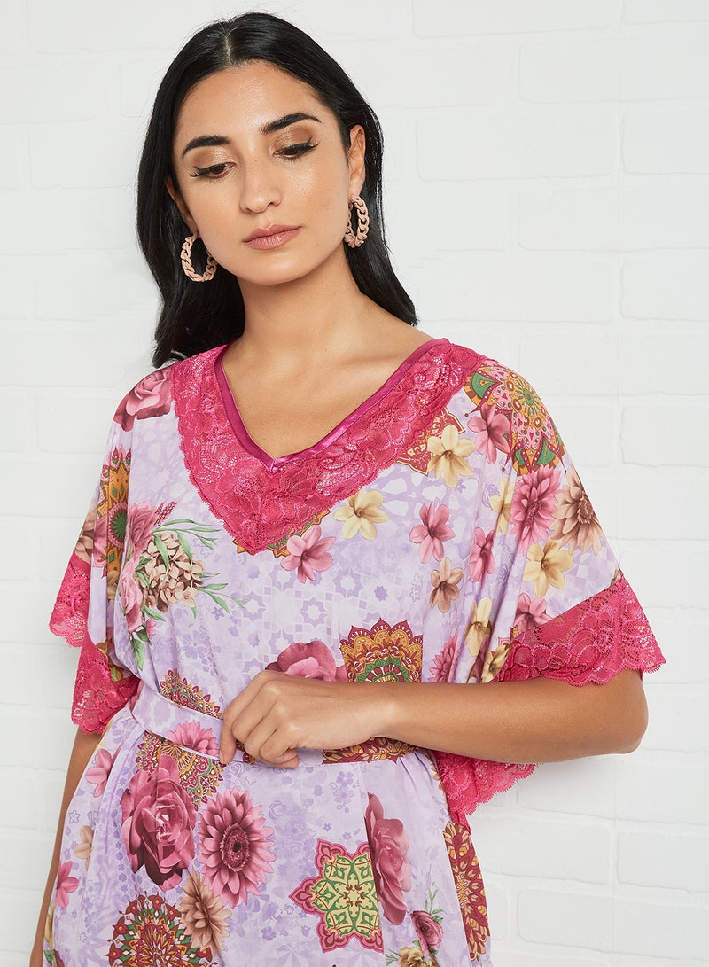 Bousni - Classic Modest Jalabiya Multicolour - Image 1