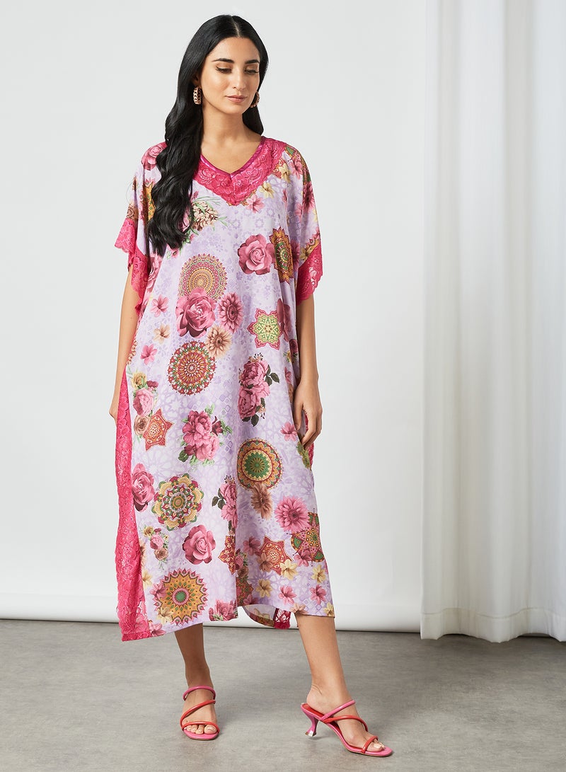 Bousni - Classic Modest Jalabiya Multicolour - Image 1