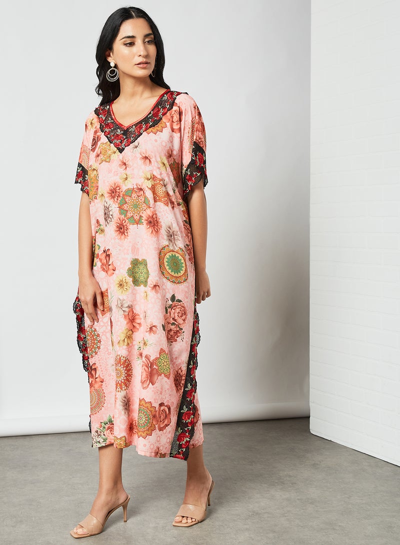 Bousni - Classic Modest Jalabiya Multicolour - Image 1