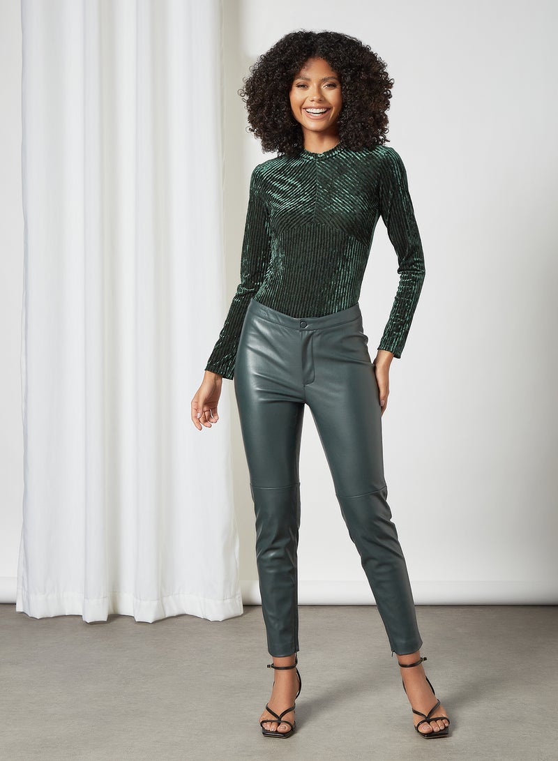 WaL G Italy - Stylish Remi Bodysuit Green - Image 1