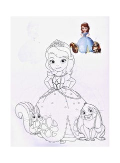 ATK Sofia Colouring Book Multicolour  - Image 2