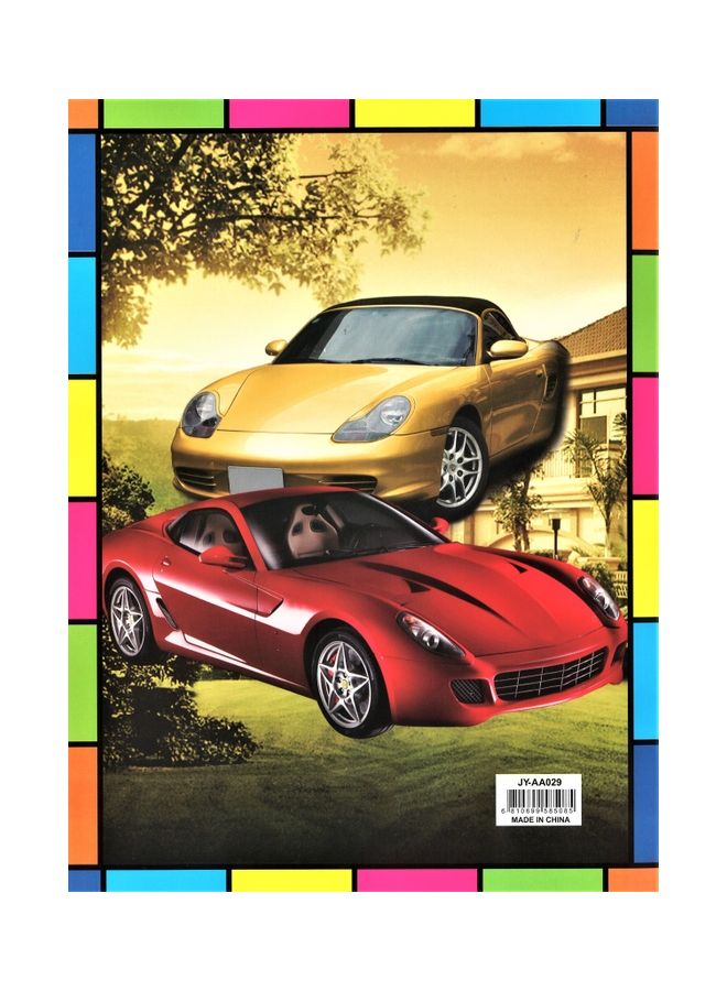 كتاب تلوين مصمم لمحبي فيلم "Cars" متعدد الألوان - v1625375781/N48705100A_3