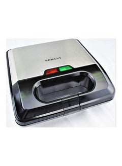 sokany 3 In 1 Electric Sandwich Maker 750 W KJ-303 Black/Silver  - Image 2