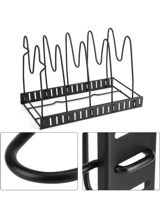 رف مطبخ قابل للتوسيع من موتلي-تيرز أسود 15x10x8.3بوصة - Image 3