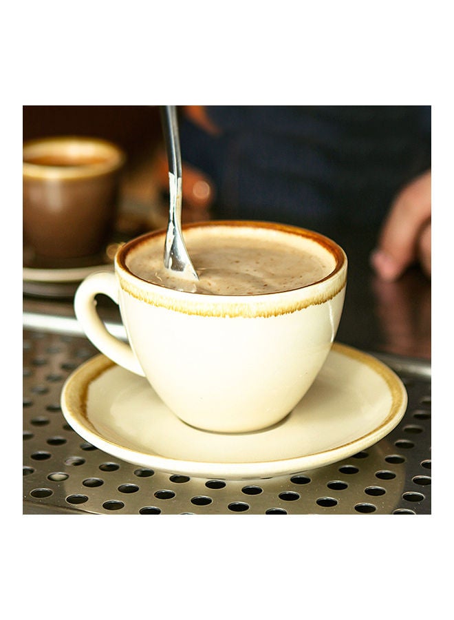 Sharpdo Kiln Coffee Cup And Saucers Multicolour 13 x 10.5 x 7.5cm - Image 3