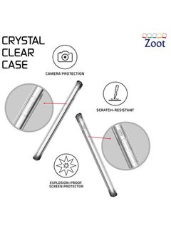 Zoot Protective Case Cover with bumper for iPhone XS Max Clear  - Image 2