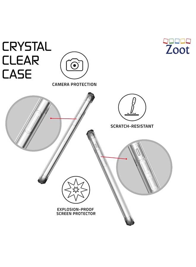 Zoot - Protective Case Cover with bumper for iPhone XS Max Clear - Image 1