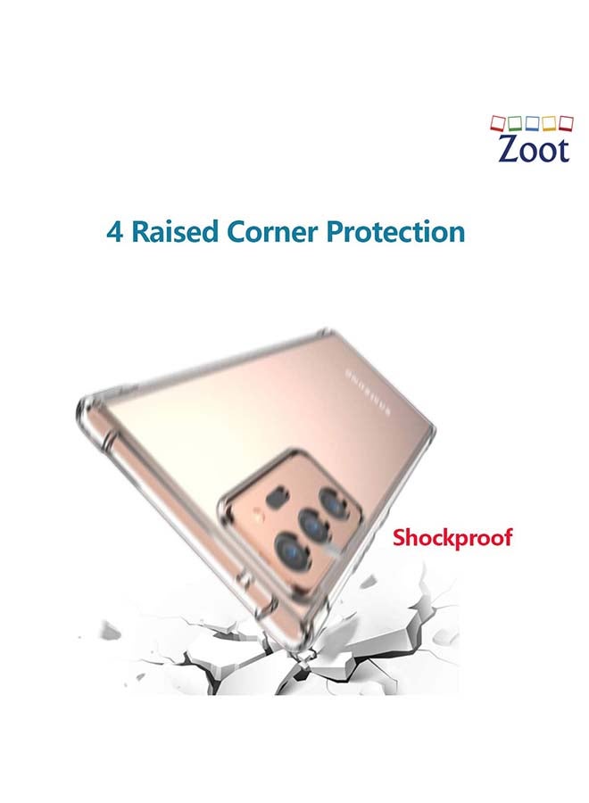 Zoot Protective Case Cover with bumper for Samsung Galaxy Note 20 Ultra Clear - Image 2