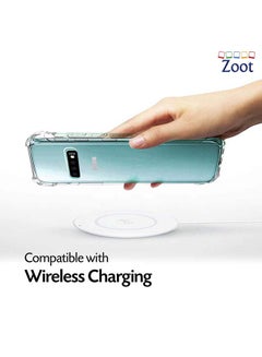 Zoot Protective Case Cover with bumper for Samsung Galaxy S10 Plus Clear  - Image 3