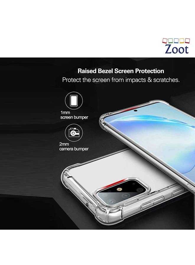 Zoot Protective Case Cover with bumper for Samsung Galaxy S20 Plus Clear - Image 2