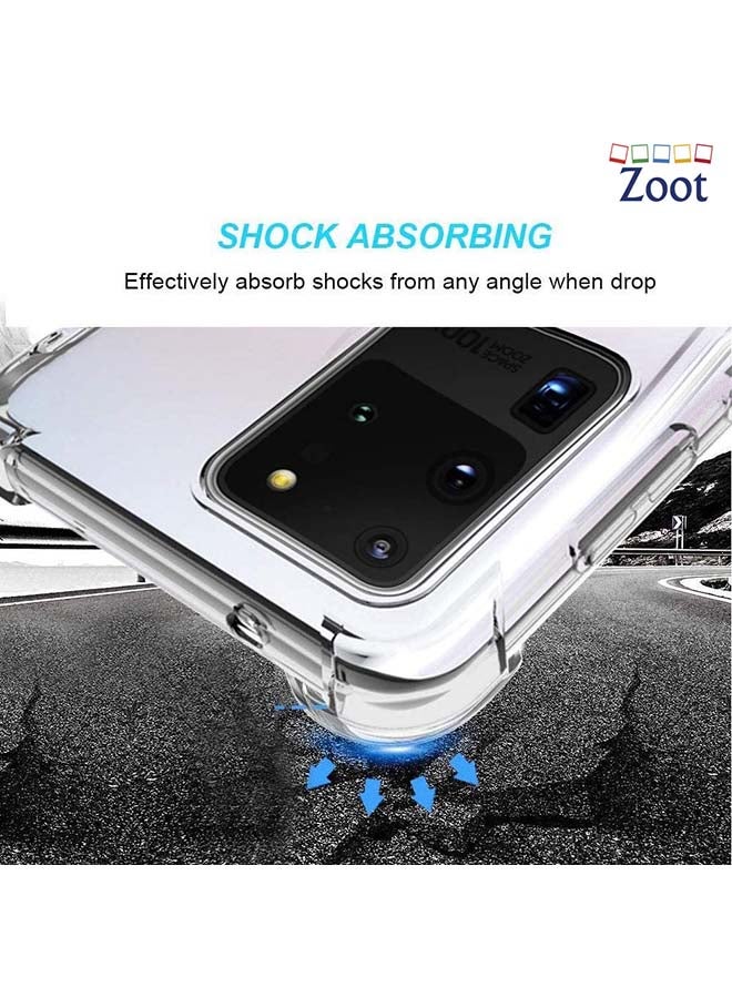 Zoot Protective Case Cover with bumper for Samsung Galaxy S20 Ultra Clear - Image 2