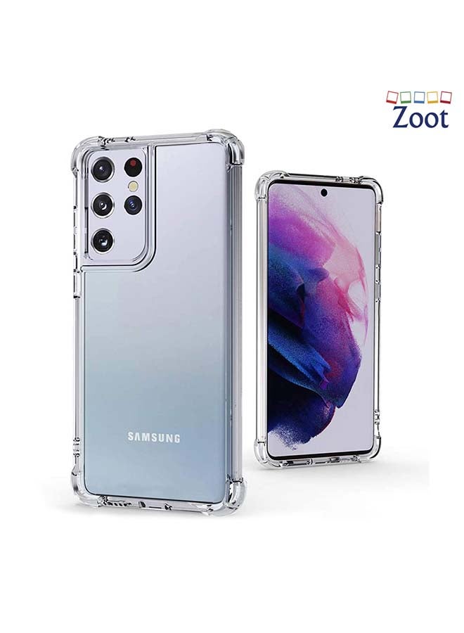 Zoot Protective Case Cover with bumper for Samsung Galaxy S21 Ultra Clear - Image 1