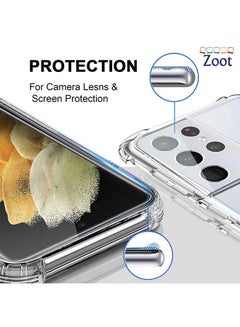 Zoot Protective Case Cover with bumper for Samsung Galaxy S21 Ultra Clear  - Image 2